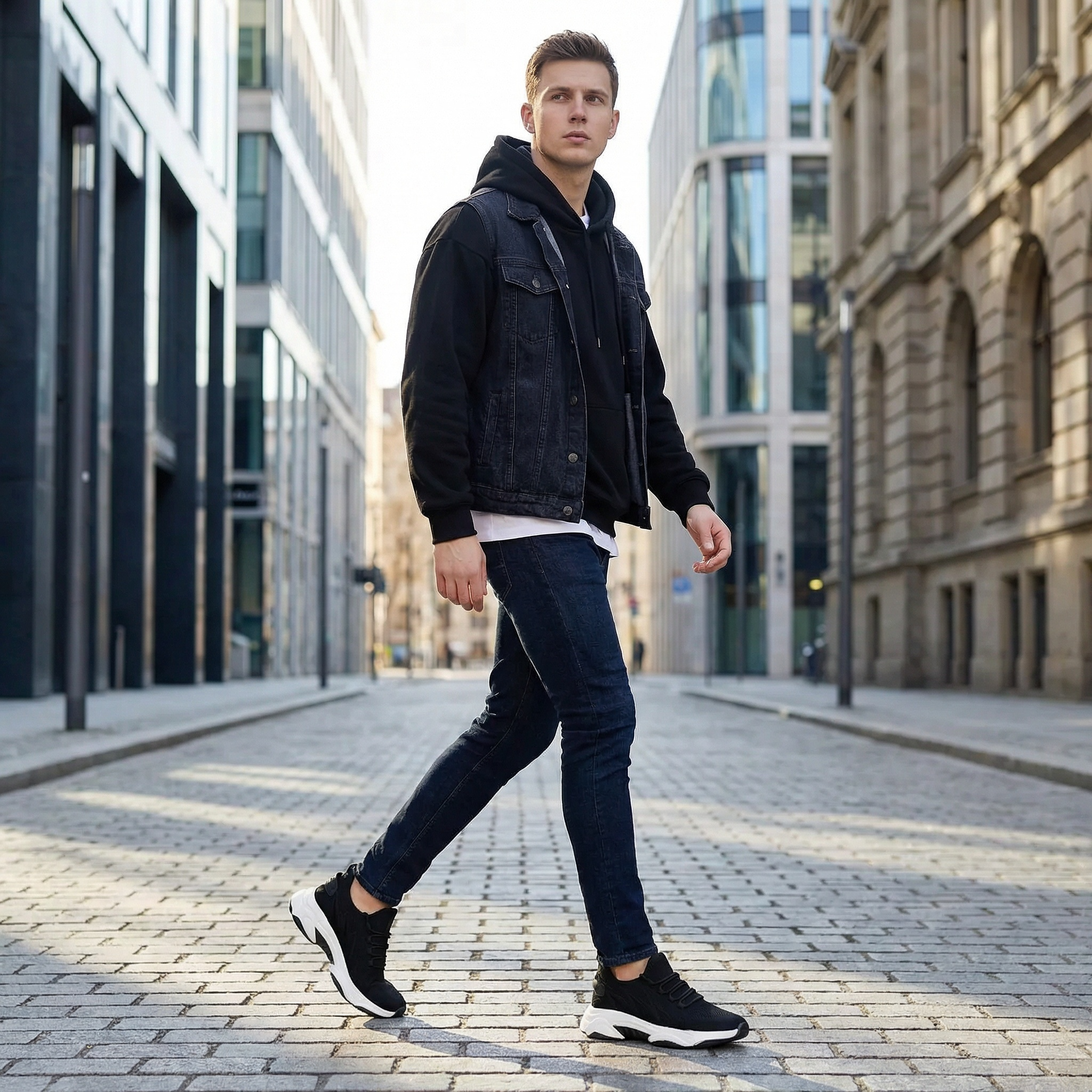 UHEIGHT Velocity Stride Black