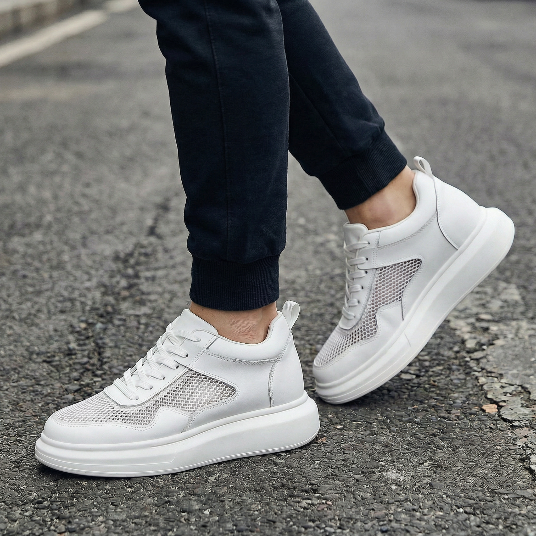 UHEIGHT Apex Grid Blanc